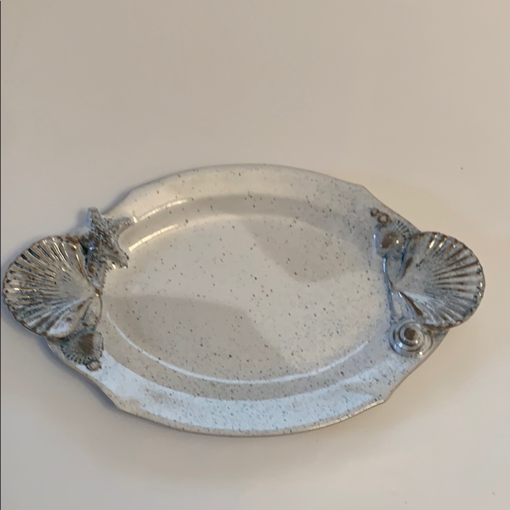 Artisian Seashell Small Platter